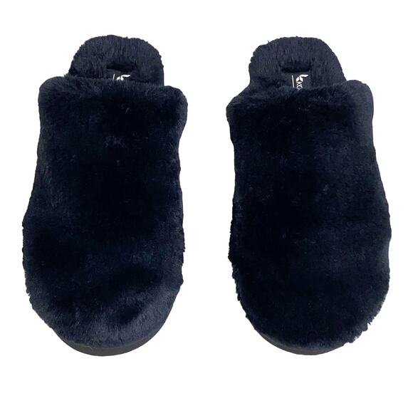Koolaburra X UGG Women’s Sonele Black Shearling Slipper Size US 7 - Picture 4 of 9